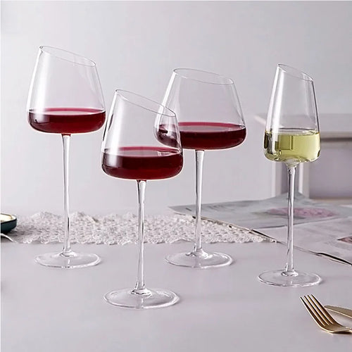 Luxurious Long Stem Wine Glass