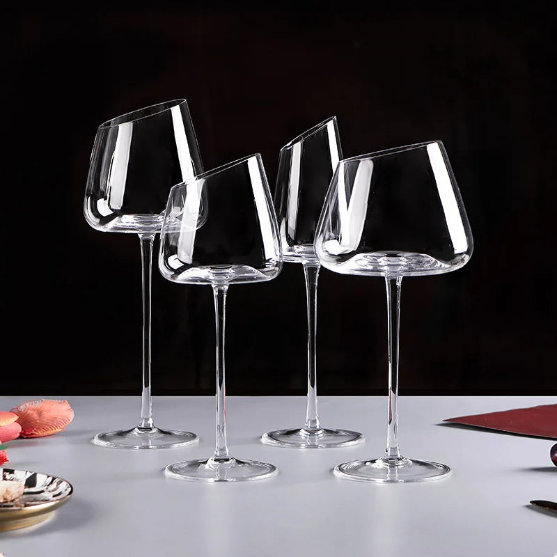 Luxurious Long Stem Wine Glass