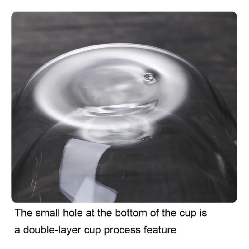 Elegant Double-Walled Glass Tumblers